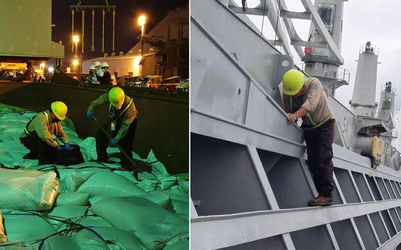 Nuevo procedimiento de inspección agiliza la atención de buques cargueros