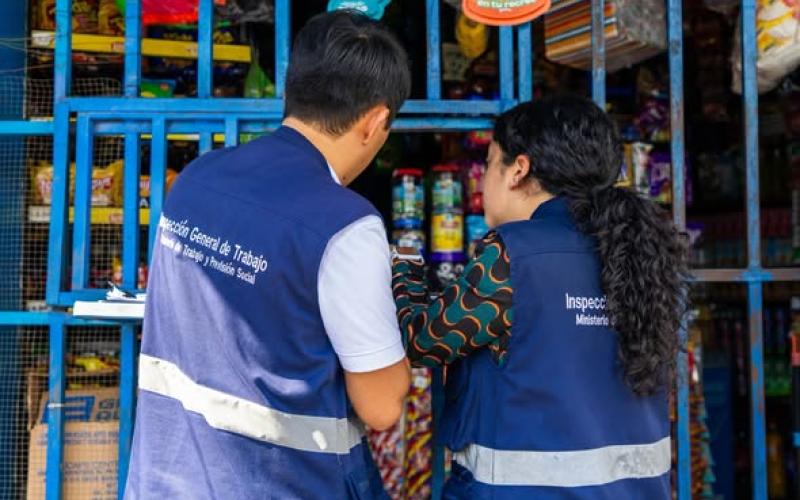 IGT realiza operativo contra trabajo infantil en la Reformita