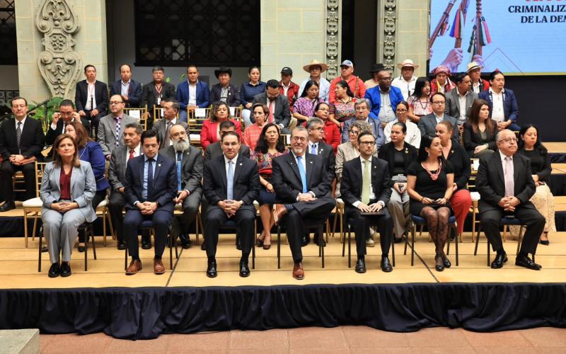 Realizan acto de disculpa pública a las Autoridades Indígenas y Ancestrales
