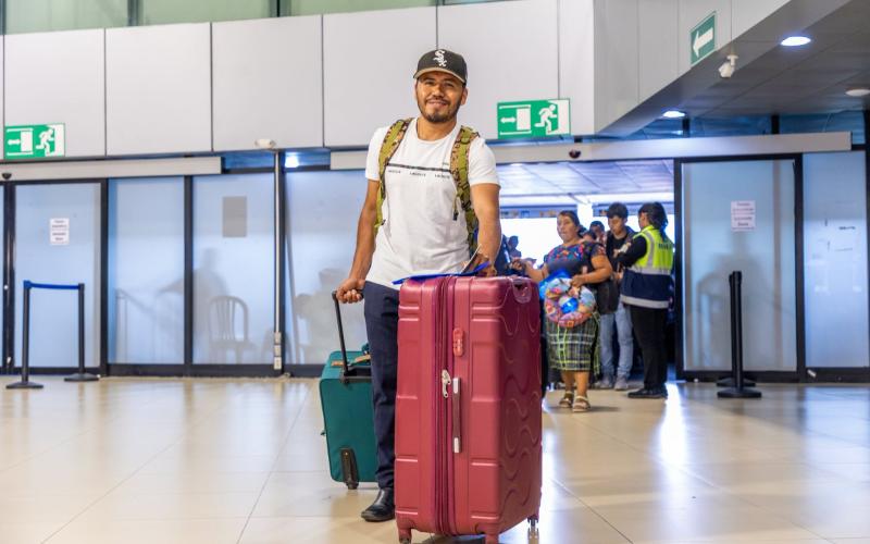 Trabajadores guatemaltecos viajan a España
