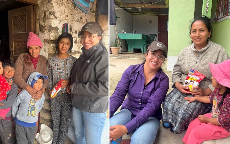 Visitan hogares de niños con desnutrición aguda en Totonicapán