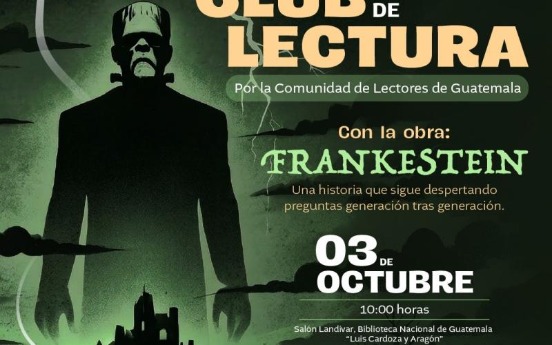 Frankenstein llega al Club de Lectura de la Biblioteca Nacional