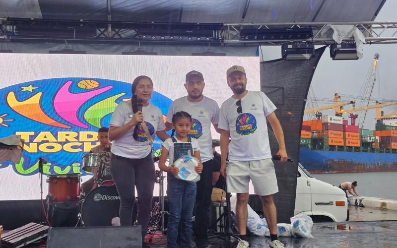 Tardes Noches del Vivir Bien llevó alegría y recreación a Puerto Barrios