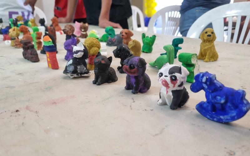 Ministerio de Cultura y Deportes lleva talleres de arte a casas hogares