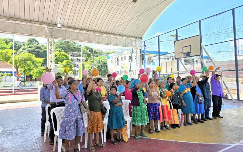 Día del Adulto Mayor fue festejado en Camotán por Programa Sustantivo