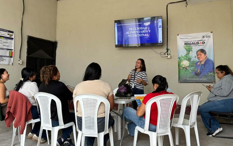 Fortalecen los conocimientos de alimentación saludable en educadoras rurales