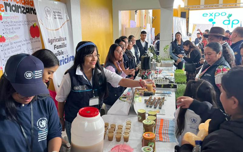 Promueven huertos familiares y prácticas de producción de alimentos en ExpoCAP