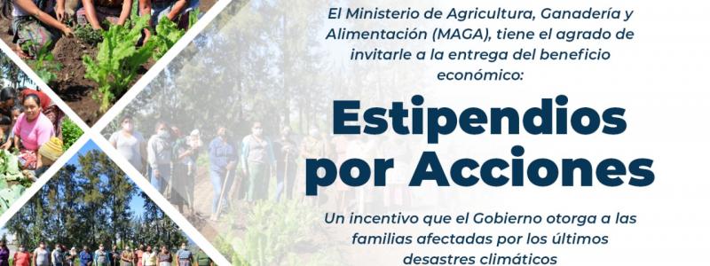 Entrega de Estipendios por Acciones