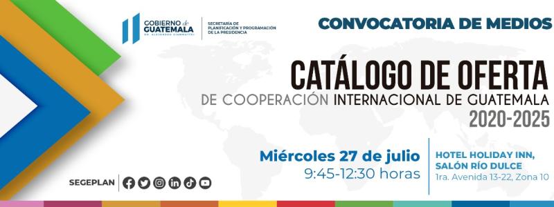 Catálogo de Oferta de Cooperación Internacional de Guatemala