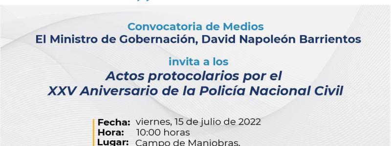 Convocatoria de medios   