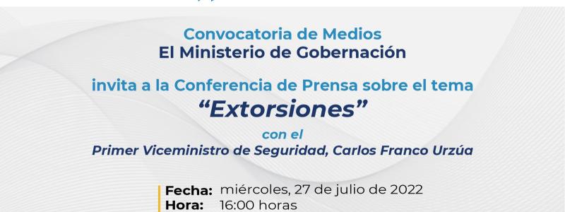 convocatoria de medios   