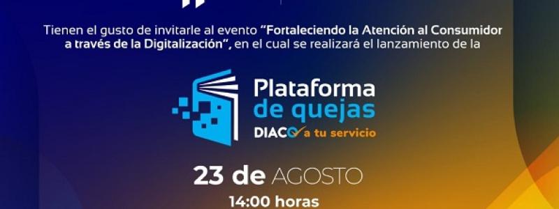 Invitación Plataforma quejas 