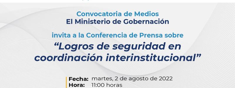 Convocatoria de medios 