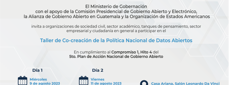 INVITACIÓN MINGOB