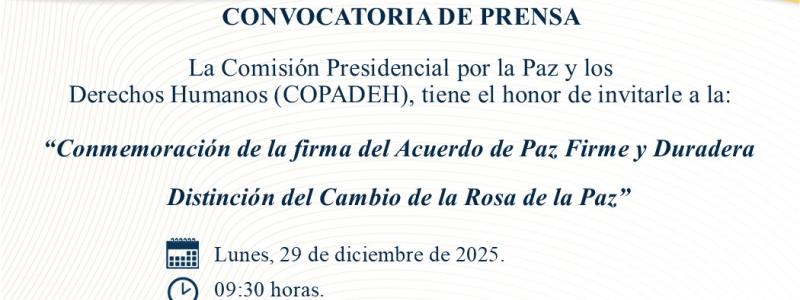 Convocatoria 