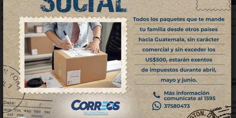 Usuarios en el extranjero podrán hacer envíos sin carácter comercial 