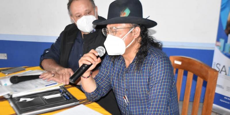 Ing. Luis Ruano y alcalde de dicho municipio  