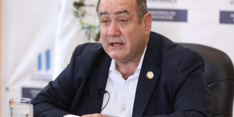 Presidente Alejandro Giammattei