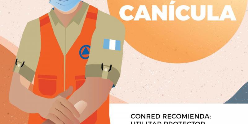 SE-CONRED desarrolla campaña de prevención por canícula