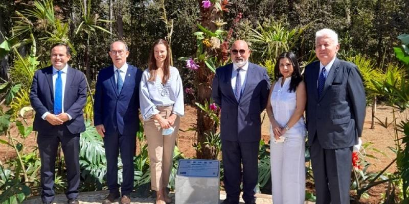 Área dedicada a Centroamérica en el Jardín Botánico de Brasilia