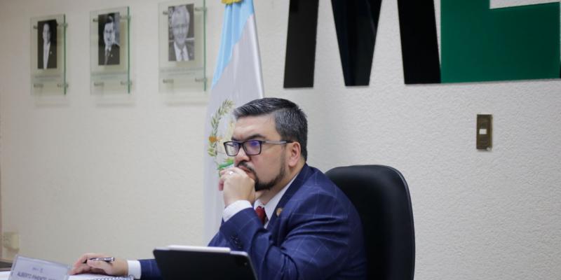 Alberto Pimentel Mata, Ministro de Energía y Minas.