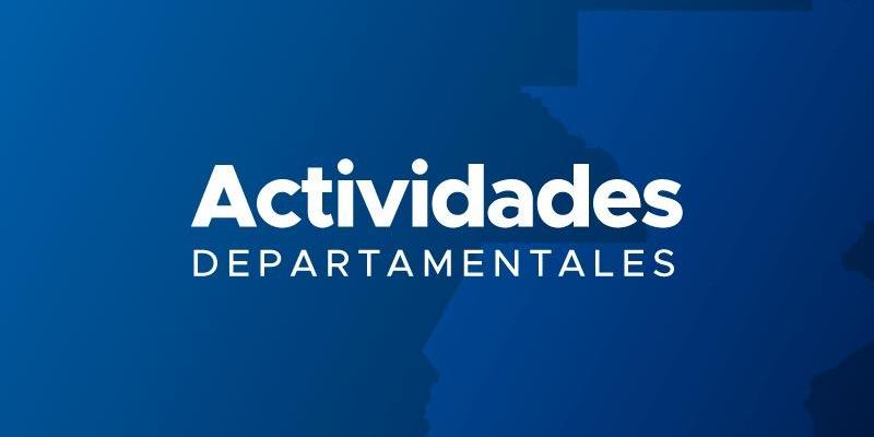 Actividades departamentales 