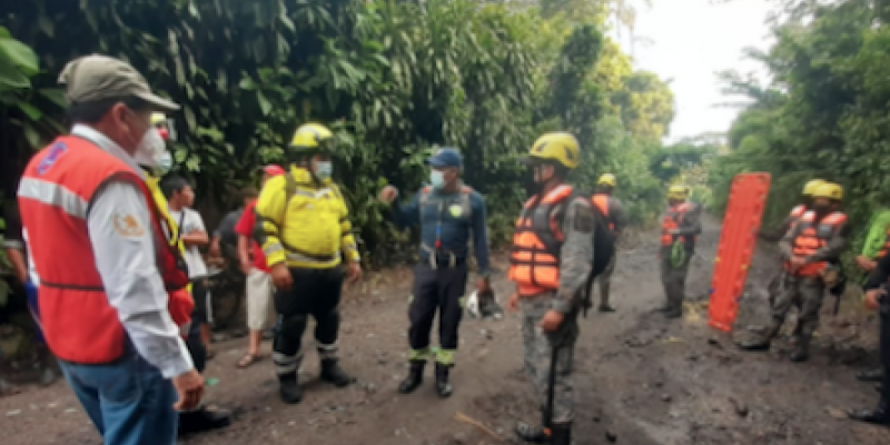 Ejército de Guatemala apoyó en búsqueda de ciudadano guatemalteco que sufrió percance en Río Bravo, Suchitepéquez