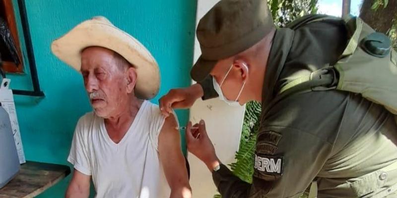 Vacunación de puerta a puerta en Fraijanes
