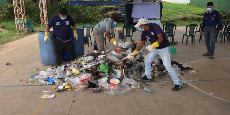 Caracterización de los desechos sólidos en San Marcos.