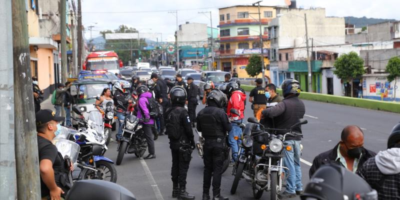 PNC registra capturas, incautación de armas y consignación de vehículos como resultado del Plan 60-2021