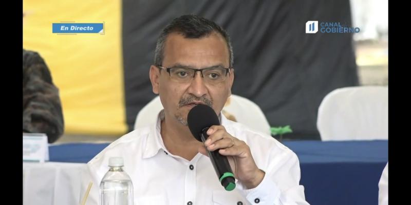 Luis Ayala, Viceministro de Energía y Minas.