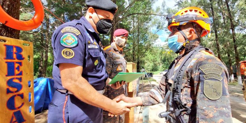 Clausura del Curso Interinstitucional de Búsqueda y Rescate en Estructuras Colapsadas
