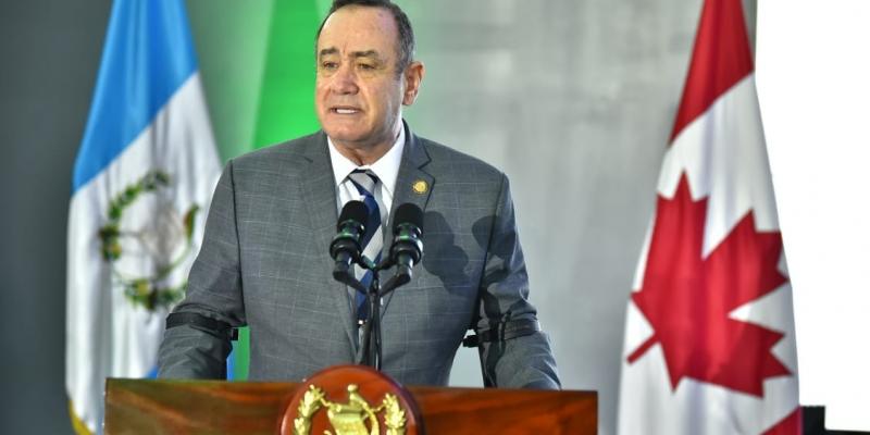 Presidente Alejandro Giammattei 