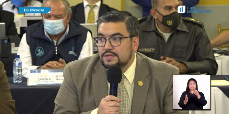 Alberto Pimentel Mata, Ministro de Energía y Minas.