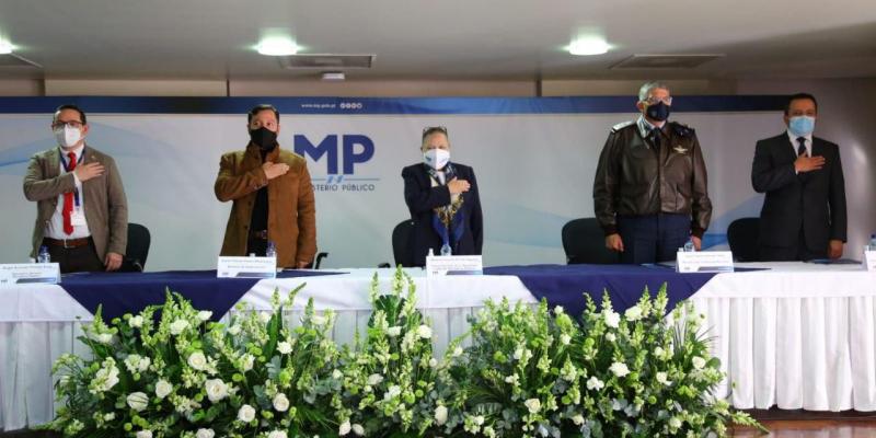 MINGOB firma Convenio de Cooperación para la Implementación del Centro Interinstitucional Contra la Narcoactividad en Guatemala.