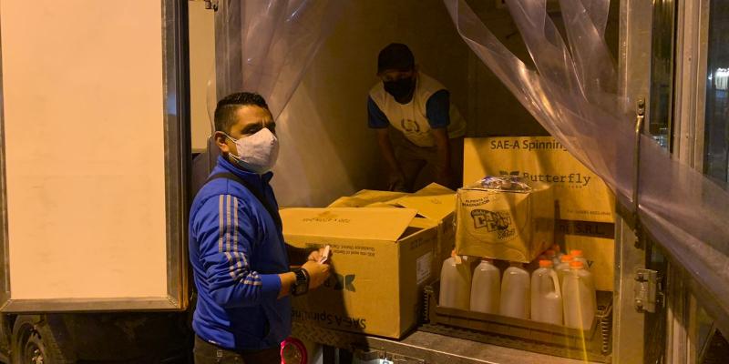 Tercer Viceministerio continúa entregando alimentos a personas en situación de calle