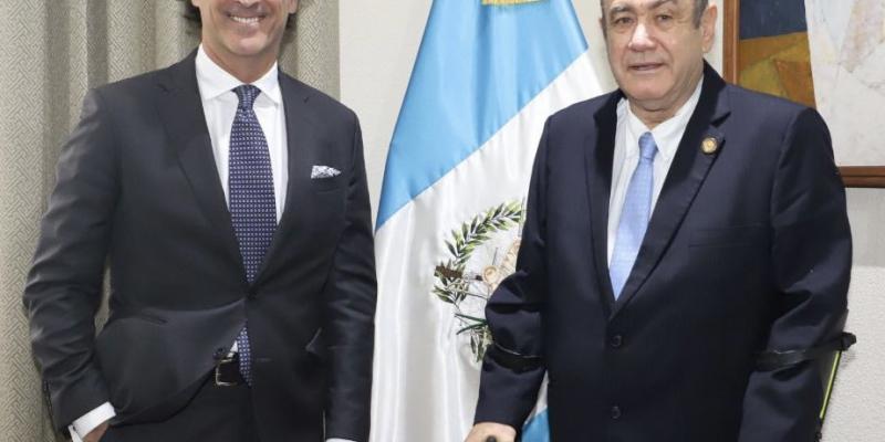 Presidente Alejandro Giammattei 