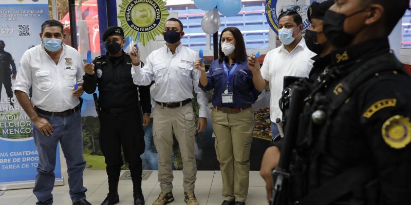 En 2021 aumentaron agentes antinarcóticos en Puestos Fronterizos y de Control Interinstitucional 