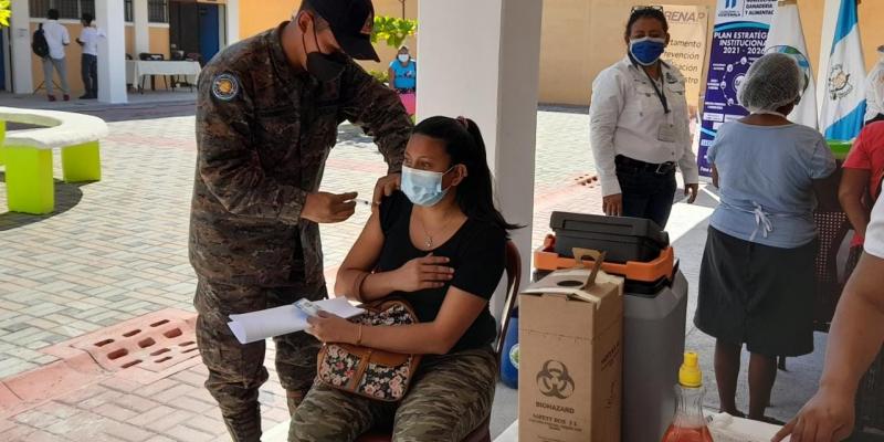 Cuarta Brigada de Infantería apoya Jornadas Móviles de Servicios Integrados en Suchitepéquez