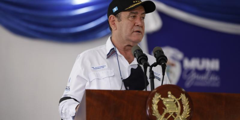 Presidente Alejandro Giammattei 
