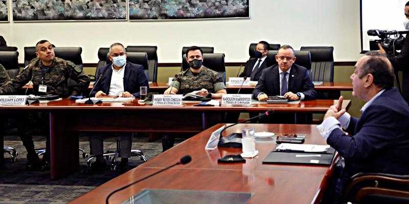 Ministerio de la Defensa Nacional participa en quinta reunión de diálogo para cese de conflictividad entre Nahualá y Santa Catarina Ixtahuacán