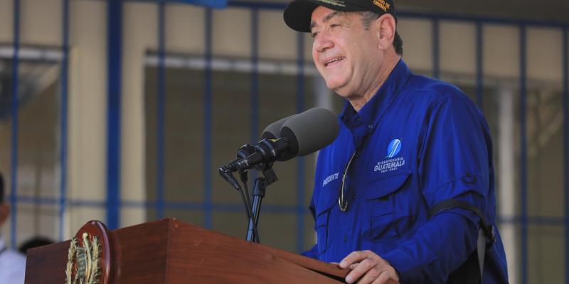 Presidente Alejandro Giammattei inaugura escuela y centro de salud en Gira Presidencial 2022 en Jutiapa