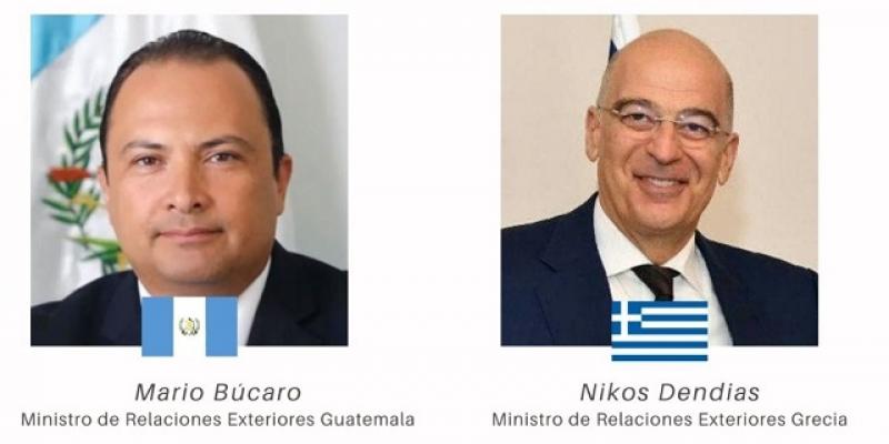 Cancilleres de Guatemala y Grecia acuerdan impulsar actividades para estrechar vínculos diplomáticos