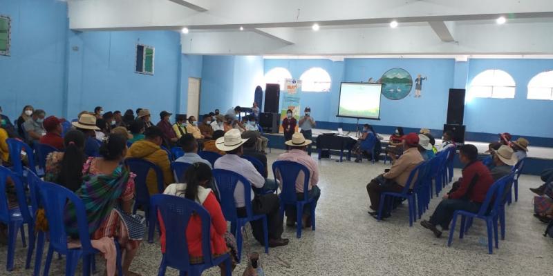 MARN promueve el Reglamento 164-2021 en municipios de Quiché