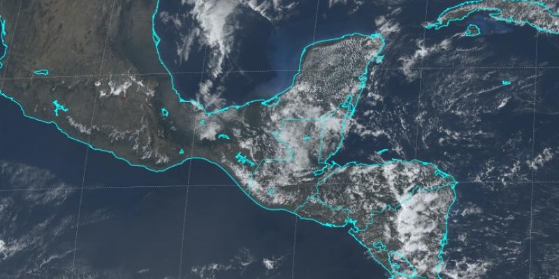 Imagen satelital. Fuente: INSIVUMEH.