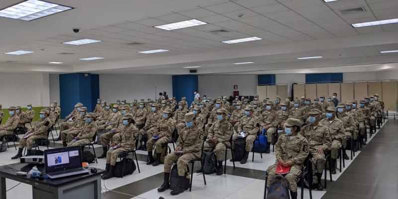 105 Reservistas Militares se suman como vacunadores contra el Coronavirus, COVID-19
