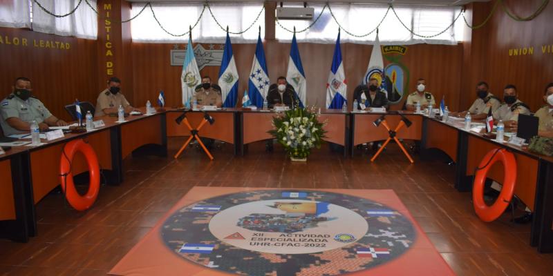 Países que integran la Conferencia de las Fuerzas Armadas Centroamericanas planifican entrenamiento y respuesta en caso de desastres