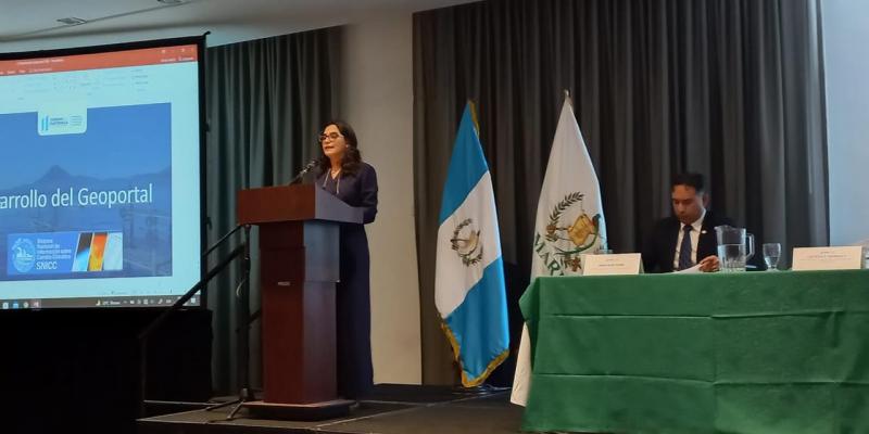 Secretaria Keila Gramajo Vilchez, titular de SEGEPLAN 