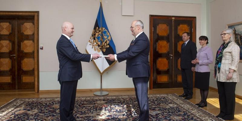Embajador de Guatemala presenta Cartas Credenciales en Estonia