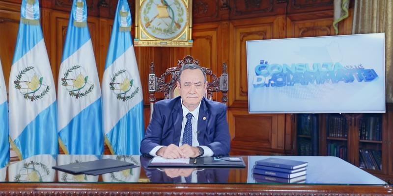 Presidente Alejandro Giammattei 